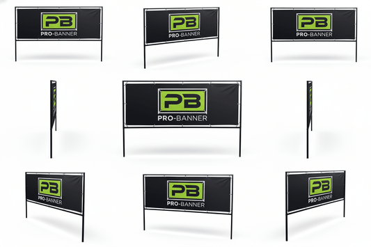 Pro-Banner banner frame outdoors