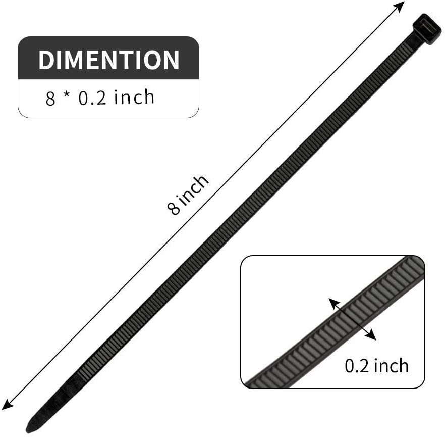 Heavy Duty Adjustable Zip Ties - ZT8INR - Pro - Banner