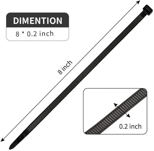 Heavy Duty Adjustable Zip Ties - ZT8INR - Pro - Banner