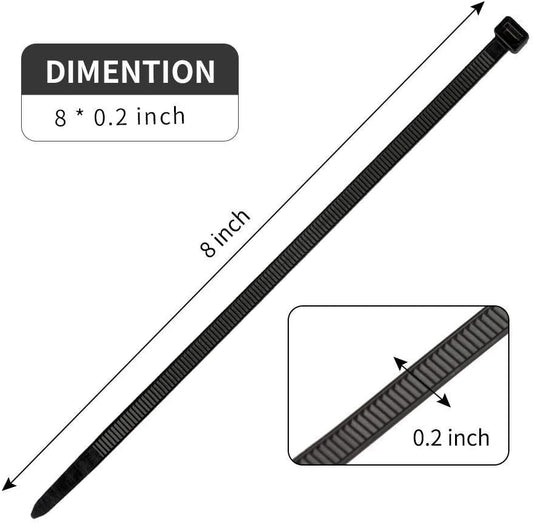 Heavy Duty Adjustable Zip Ties - ZT8INR - Pro - Banner